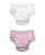 颜色: Light Pink Pinstripe, green sprouts | Baby Boys or Baby Girls Snap Swim Diaper, Pack of 2