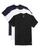 Ralph Lauren | 男士全棉圆领T恤三件装, 颜色Black/Navy/White