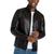 商品第2个颜色Espresso, Michael Kors | Men's Perforated Faux Leather Hipster Jacket, Created for Macy's