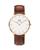 商品Daniel Wellington | St. Andrews 经典腕表, 40mm颜色Rose Gold/Brown