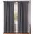 商品第3个颜色Charcoal, Levtex | Home Washed Linen Window Curtain Set