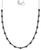 颜色: Black Spinel, Macy's | Black Spinel Oval & Bezel Collar Necklace (4-5/8 ct. t.w.) in Sterling Silver (Also in Lab-Grown Ruby/Lab-Grown White Sapphire)