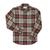 商品Filson | Filson Men's Vintage Flannel Work Shirt颜色Firepit Gray Heather Plaid