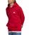 颜色: Scarlet, Adidas | Men's Feel Cozy Essentials Fleece Pullover Hoodie