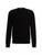Hugo Boss | Graphic-Jacquard Sweater in a Virgin-Wool Blend, 颜色BLACK