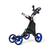 商品第1个颜色Blue, Costway | Folding 4 Wheels Golf Push Cart W/Bag Scoreboard