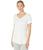 color White, Lole | Agda V-Neck Short Sleeve