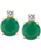 颜色: Emerald, Macy's | Ruby (1-1/3 ct. t.w.) & Diamond Accent Stud Earrings in 14k Gold (Also in Emerald & Sapphire)