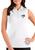 color WHITE, Antigua® | Women's MLB Toronto Blue Jays Sleeveless Tribute Top