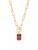 颜色: JAN, brook & york | Mackenzie 14K-Yellow-Gold Vermeil & Birthstone Pendant Necklace