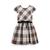 颜色: Cream-Red Multi, Ralph Lauren | Plaid Fit-and-Flare Dress (Big Kids)