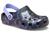 商品Crocs | Classic Clog - Seasonal Graphic (Little Kid/Big Kid)颜色Stars/Black Disco Party