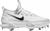 颜色: White/Black, NIKE | Nike Men's Force Zoom Trout 9 Elite Metal Baseball Cleats