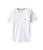 商品Lacoste | Short Sleeve Solid V-Neck T-Shirt (Toddler/Little Kids/Big Kids)颜色White
