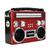 颜色: red, Supersonic | Portable 3 Band Radio with Bluetooth and Flashlight
