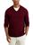 Club Room | Mens Merino Wool V-Neck Sweater, 颜色red plum
