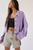 color Lavender, Urban Outfitters | BDG Aubrey Collared Cardigan