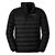 Eddie Bauer | Men's Stratuslite Down Snap Mock, 颜色black