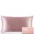 颜色: Pink, Slip | Slip pure silk pillowcase - King
