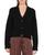 color Black, Vince | Three Button Boxy Cardigan