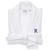 颜色: R, Linum Home Textiles | Personalized 100% Turkish Cotton Waffle Terry Bathrobe with Satin Piped Trim - White