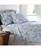 颜色: White/Blue, SOUTHSHORE FINE LINENS | Perfect Paisley Sheet Set