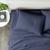商品第7个颜色navy, IENJOY HOME | Pillowcase 2-Pack Ultra Soft Microfiber Bedding, Standard/Queen - Light Gray