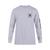 商品Hurley | Men's Everyday One and Only Icon Long Sleeve T-shirt颜色Dark Gray Heather