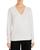 color White, Vince | Weekend V Neck Cashmere Sweater
