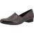 color Metallic, Clarks | Clarks Collection Women's Juliet Palm Leather Slip On Stacked Heel Loafer
