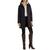 商品Ralph Lauren | Women's Faux-Suede-Trim Quilted Coat, Created for Macy's颜色Dark Navy