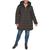 Calvin Klein | Women's Plus Size Hooded Packable Puffer Coat, Created for Macy's, 颜色Black