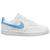 颜色: University Blue/White, NIKE | Nike Court Vision Low - Women's