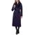Michael Kors | Women's Wool Blend Belted Coat, 颜色Dark Iris