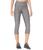 Under Armour | HeatGear® Armour® High-Waisted Pocketed Capris, 颜色Charcoal Light Heather/White