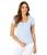 color Light Sky, Tommy Bahama | Ashby Isles Jovanna Stripe Short Sleeve