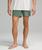 颜色: Heathered Grey Eucalyptus, Lululemon | Balancer Short 6"