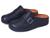 商品FitFlop | Shuv Buckle-Strap Leather Clogs颜色Midnight Navy