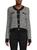颜色: BLACK WHITE, Laundry by Shelli Segal | Faux Pearl Cardigan