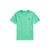 商品Ralph Lauren | Big Boys Cotton Jersey Short Sleeve Crewneck T-shirt颜色French Turquoise
