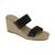 color Black, Kensie | Women's Sail Wedge Sandals