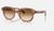 颜色: Polished Striped Brown/Clear Gradient Brown, Ray-Ban | ERIK