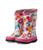 颜色: Bone Multi, Bogs | Rain Boots Rainbow Flower (Toddler/Little Kid/Big Kid)