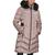 商品Calvin Klein | Women's Faux-Fur-Trim-Hooded Puffer Coat, Created for Macy's颜色Fig