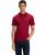 颜色: Medium Red, Hugo Boss | Men's Slim-Fit Stretch-Cotton Logo Patch Polo Shirt