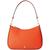 Ralph Lauren | Women's Crosshatch Leather Medium Danni Shoulder Bag, 颜色Harvest Orange