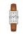商品Longines | DolceVita Watch, 28.2mm x 47mm颜色Silver/Brown