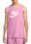 颜色: Pink Rise, NIKE | Nike Men's Sportswear Icon Futura Tank Top