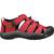 商品Keen | KEEN Kids' Newport H2 Water Sandals with Toe Protection and Quick Dry颜色Ribbon Red / Gargoyle