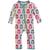 KicKee Pants | Print Coverall with Two-Way Zipper (Infant), 颜色Lotus Happy Teddy